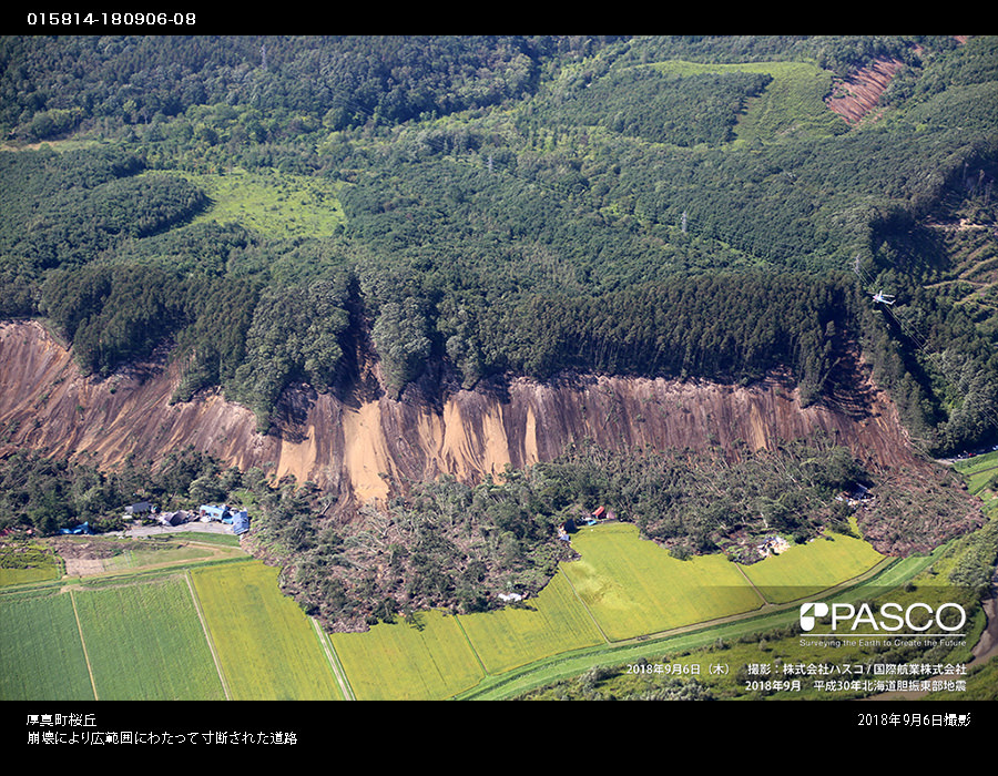 北海道地震の土砂崩れは広範囲だった Sar衛星データで調べてみた 宙畑