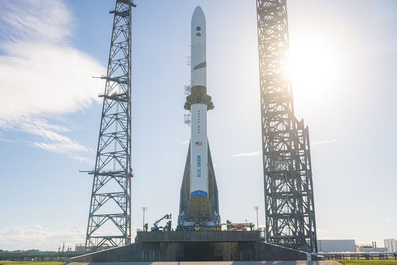 Blue Originの「New Glenn」2号機、NASA火星探査機「ESCAPADE」の